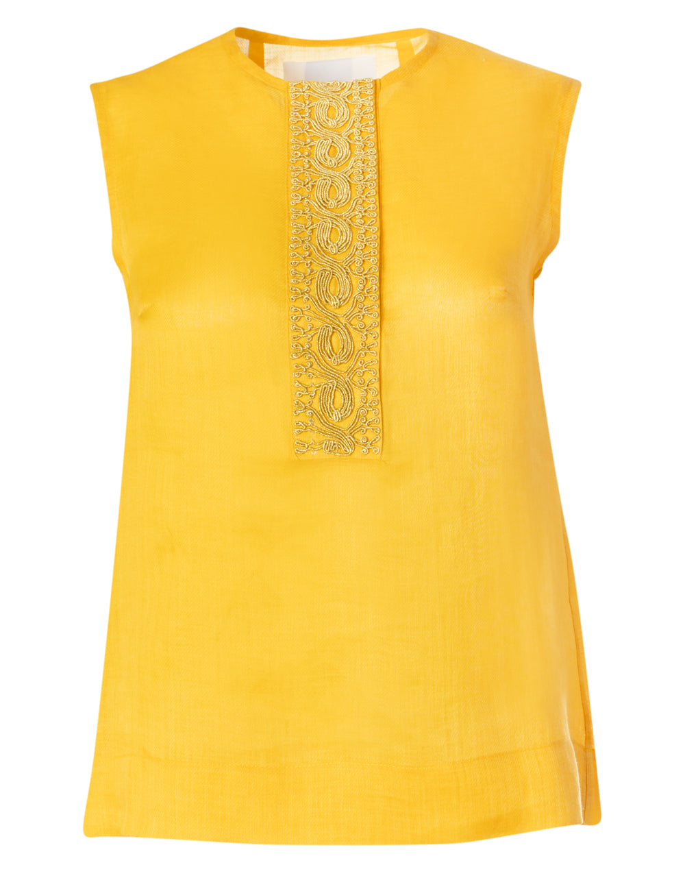 AMALIA CORD EMBROIDERED TOP