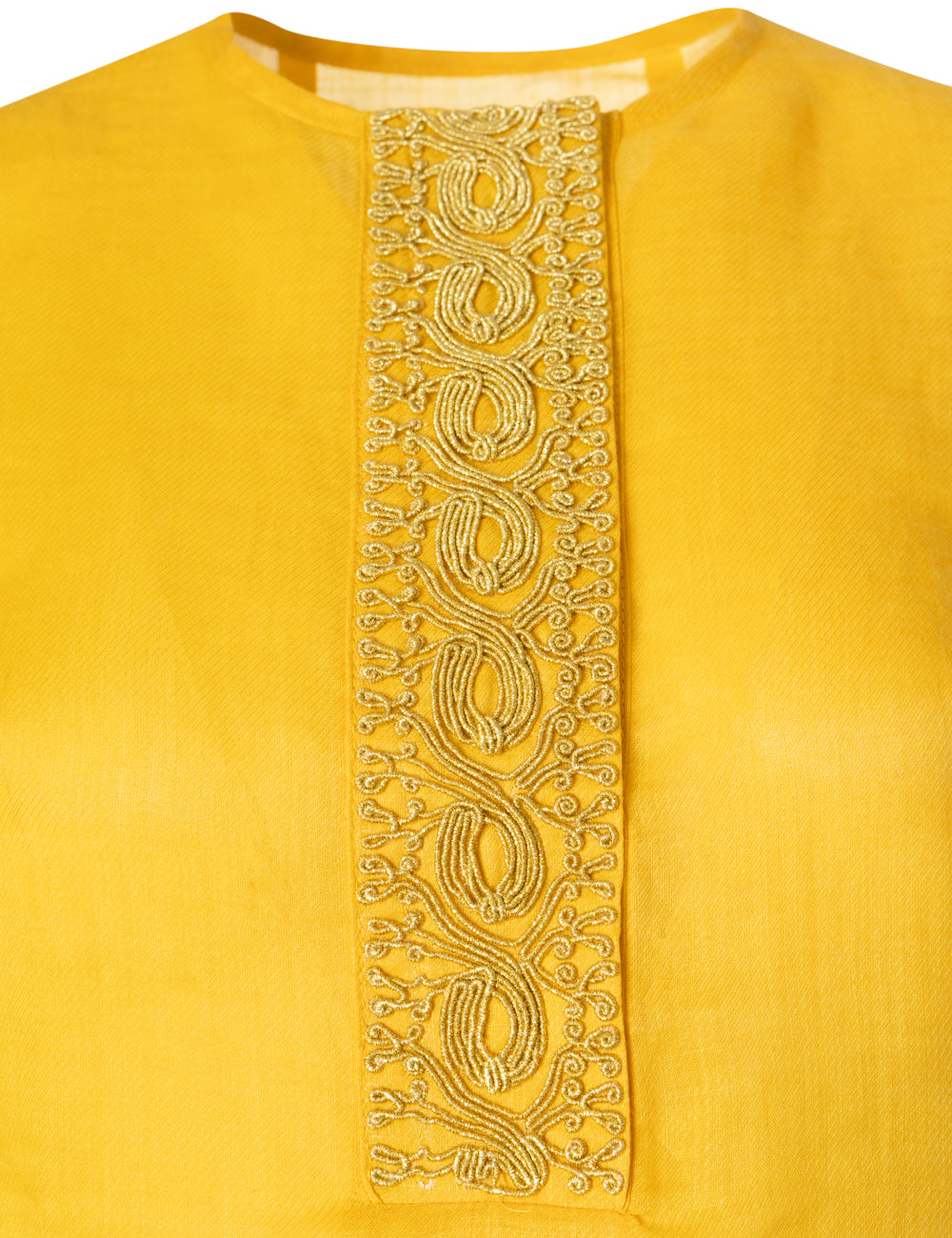 AMALIA CORD EMBROIDERED TOP