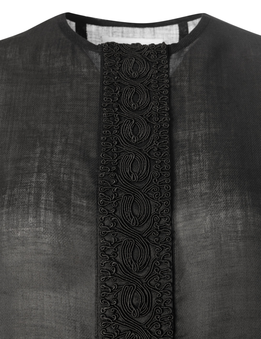 AMALIA CORD EMBROIDERED TOP