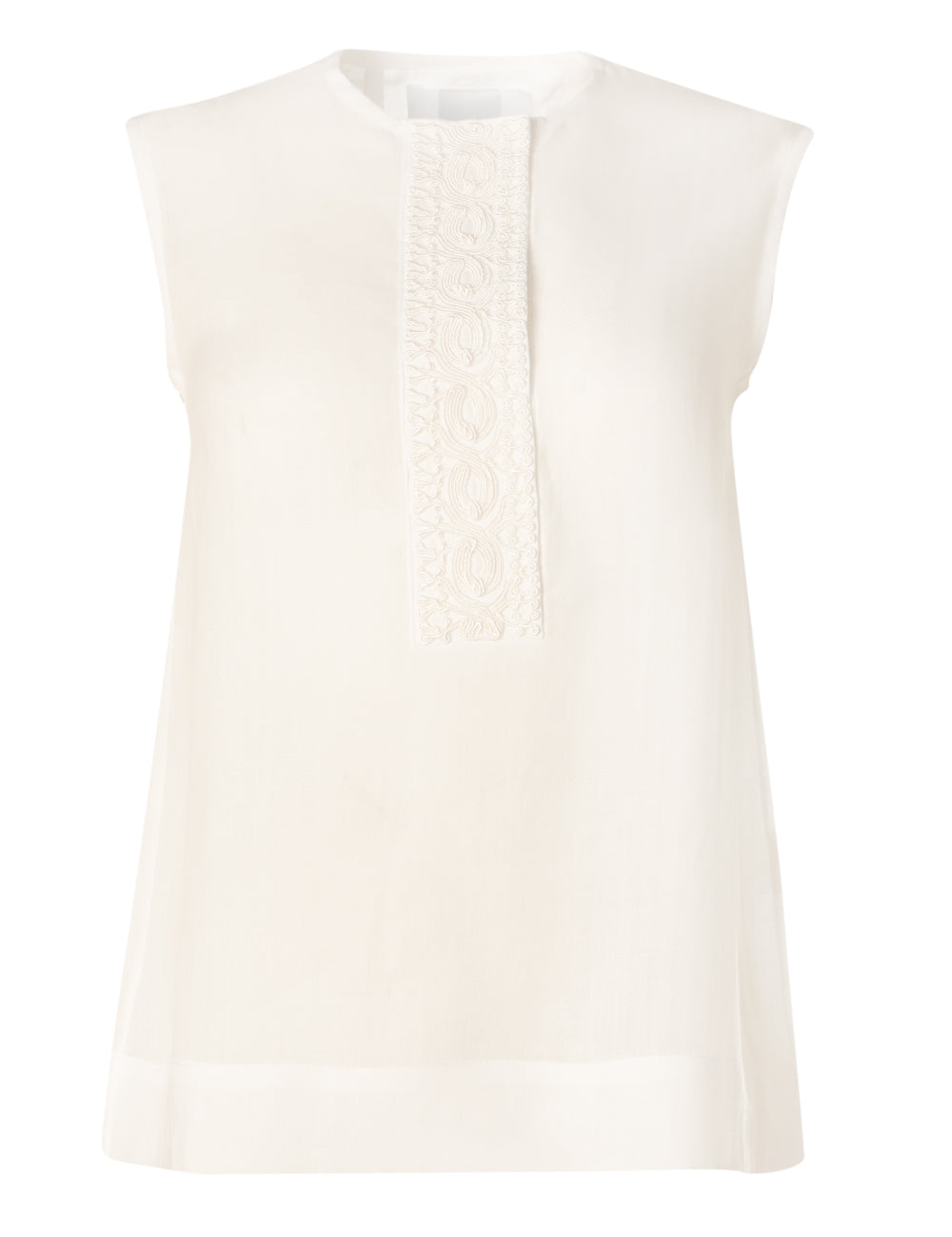 AMALIA CORD EMBROIDERED TOP