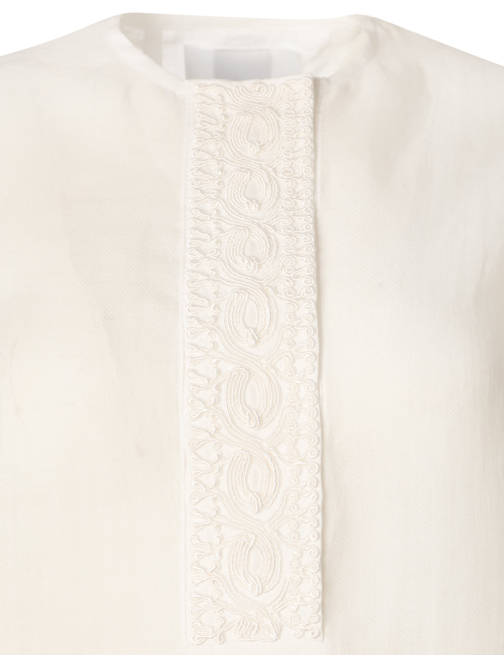 AMALIA CORD EMBROIDERED TOP