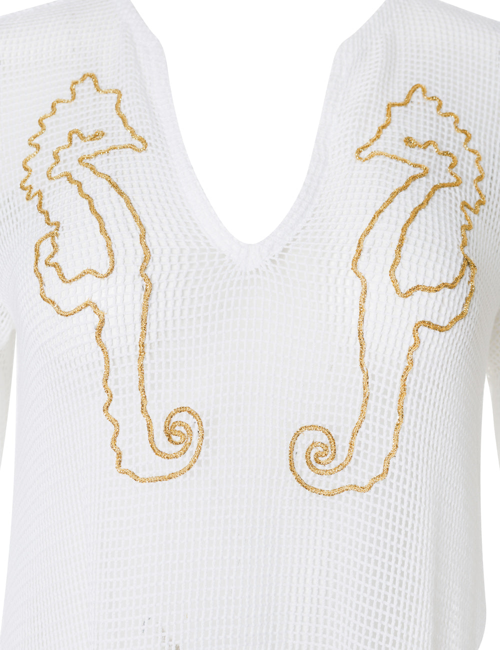 HIPPOCAMPUS NET LONG KAFTAN