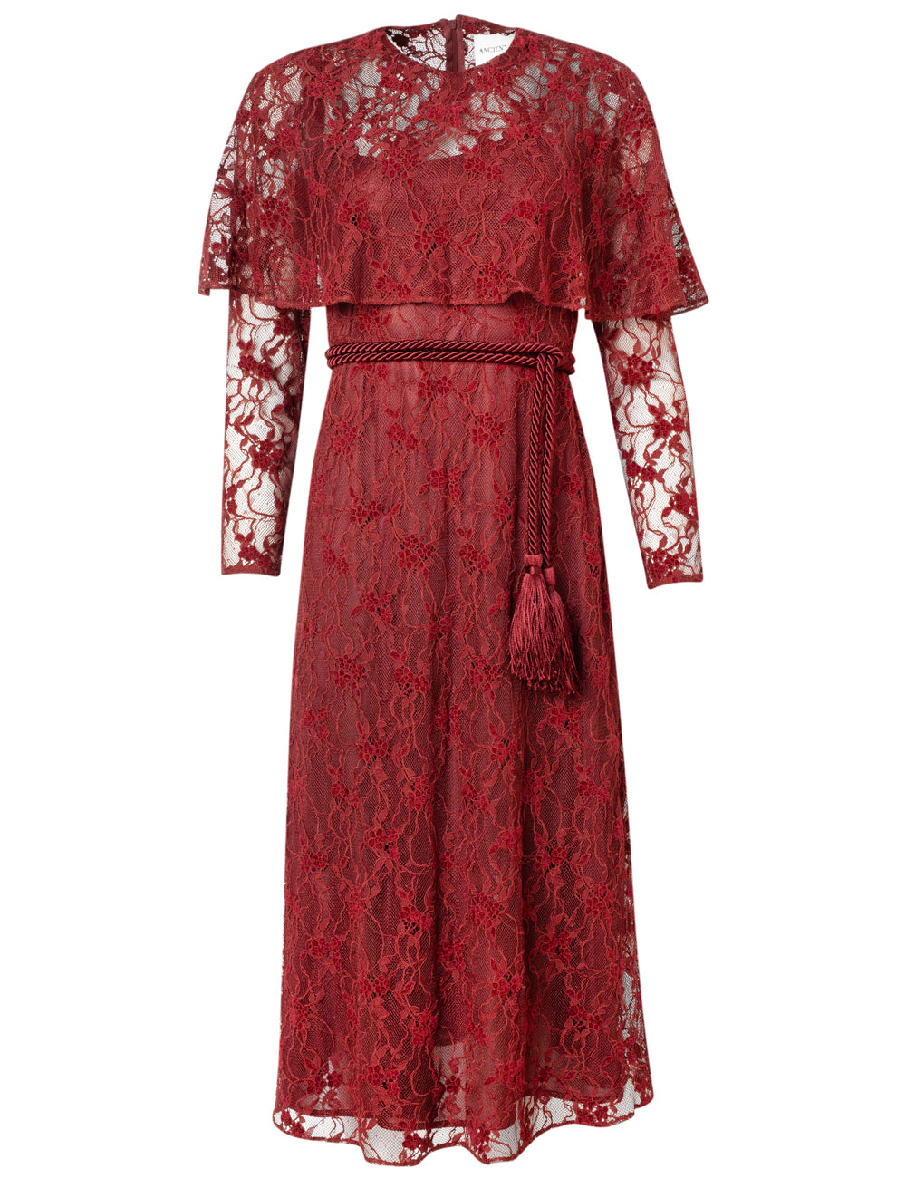 LETO LACE CAPE DRESS