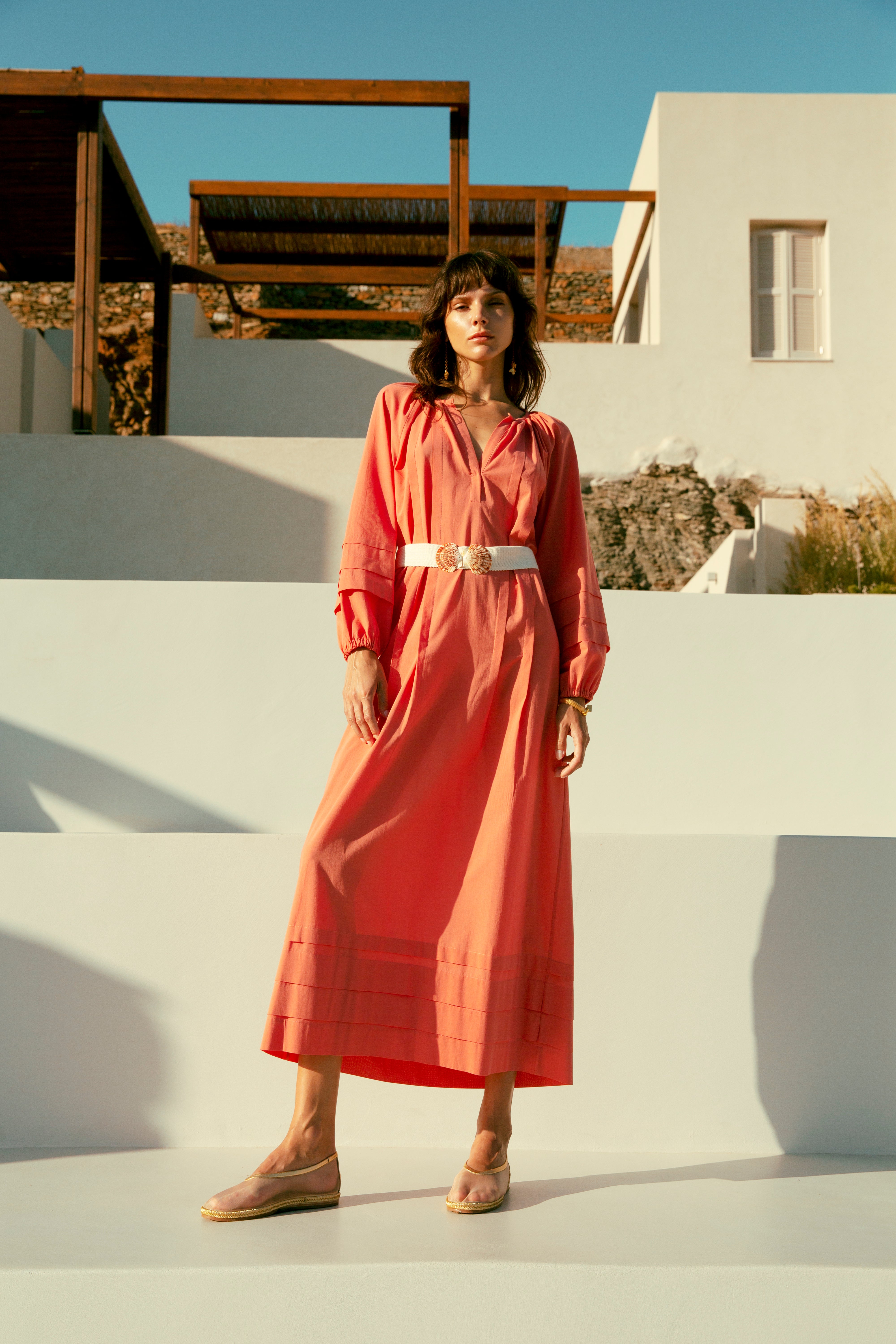 SHELL LONG KAFTAN