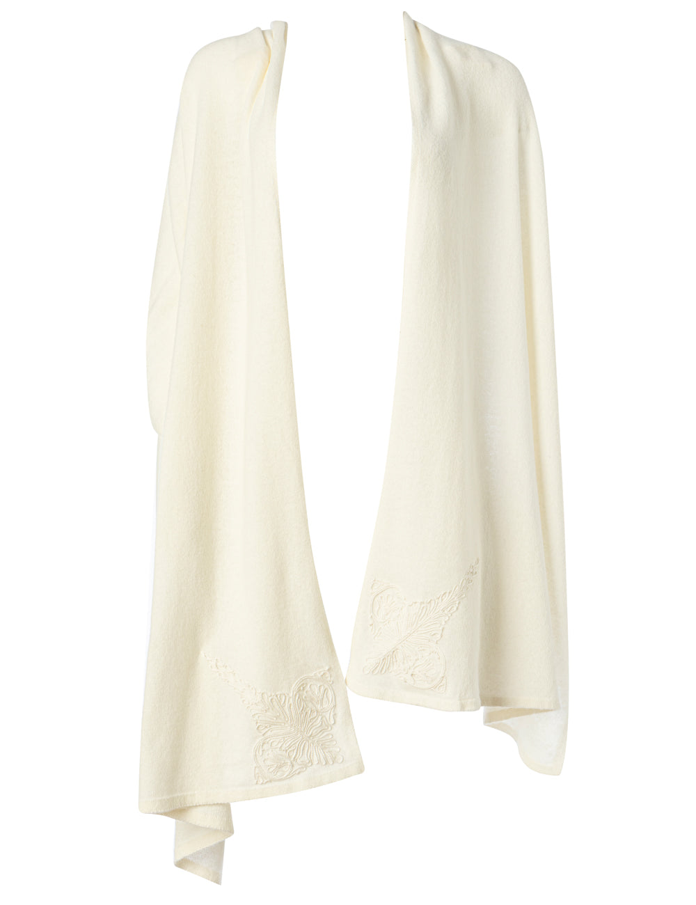 KALLISTI CORD EMBROIDERED SHAWL