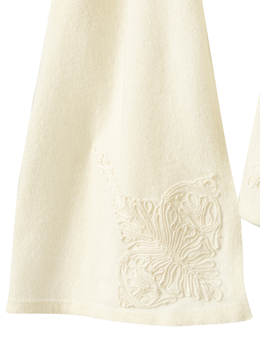 KALLISTI CORD EMBROIDERED SHAWL