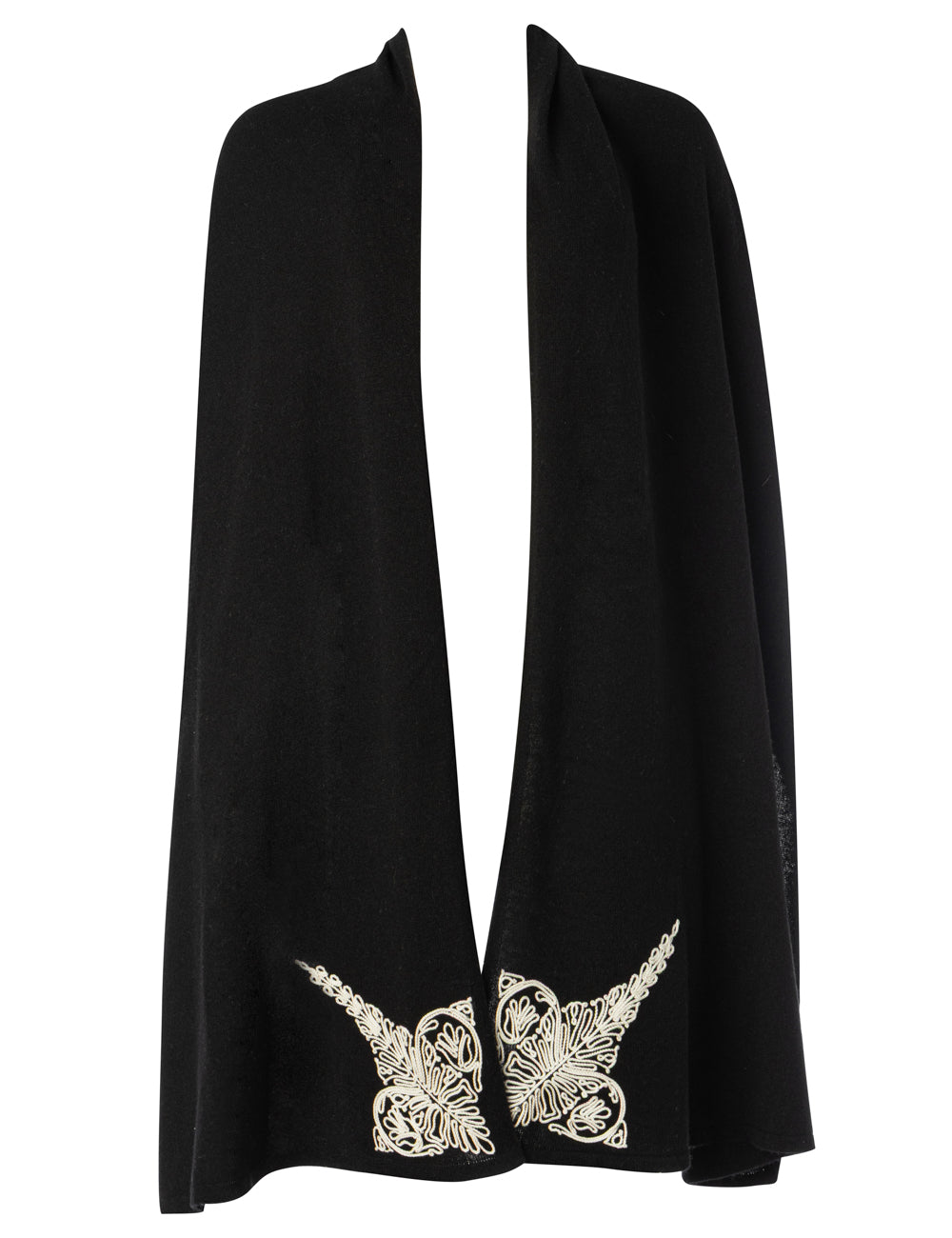 KALLISTI CORD EMBROIDERED SHAWL