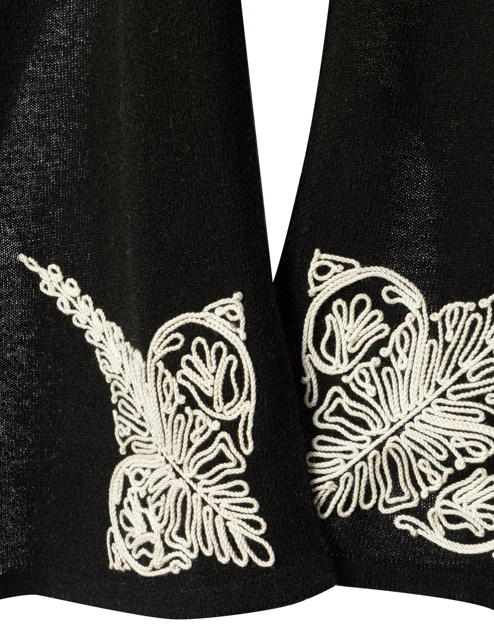 KALLISTI CORD EMBROIDERED SHAWL