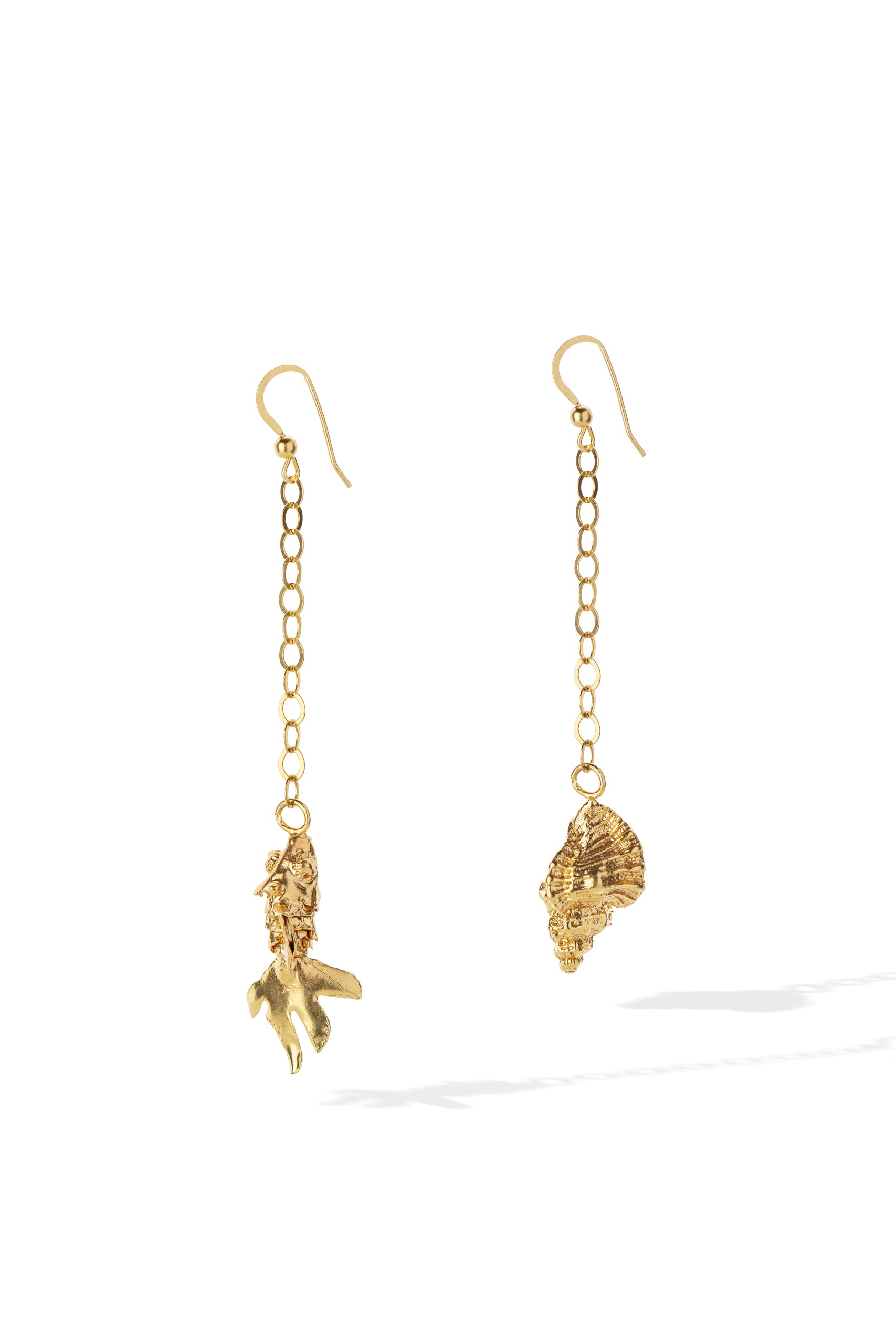 FISH - SHELL EARRINGS