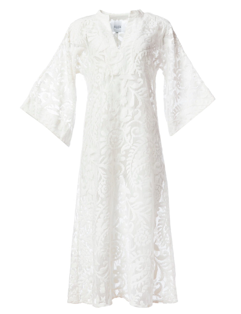 CALLISTO LACE LONG KAFTAN - WEB EXCLUSIVE