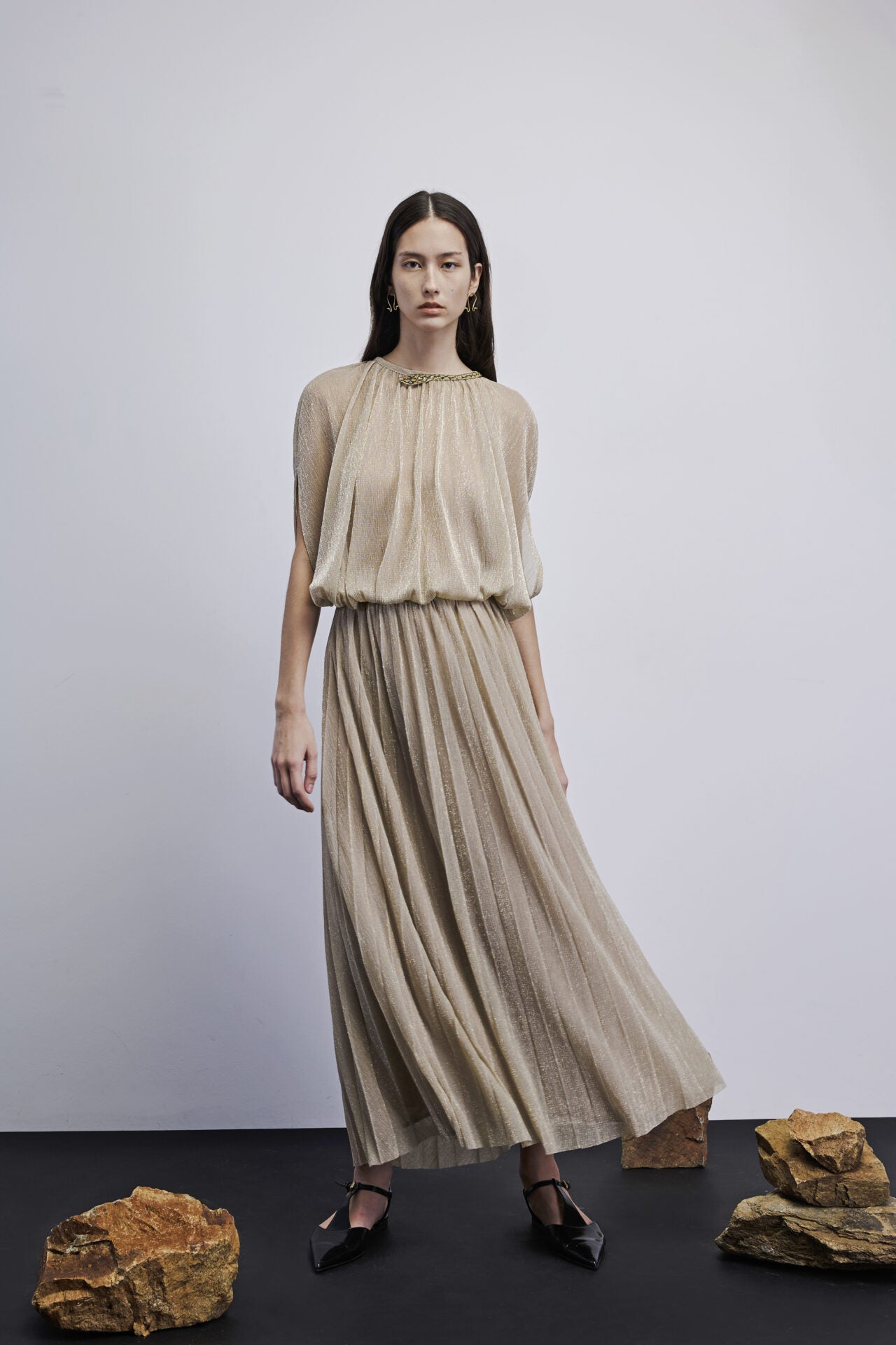 OFIS PLEATED SKIRT