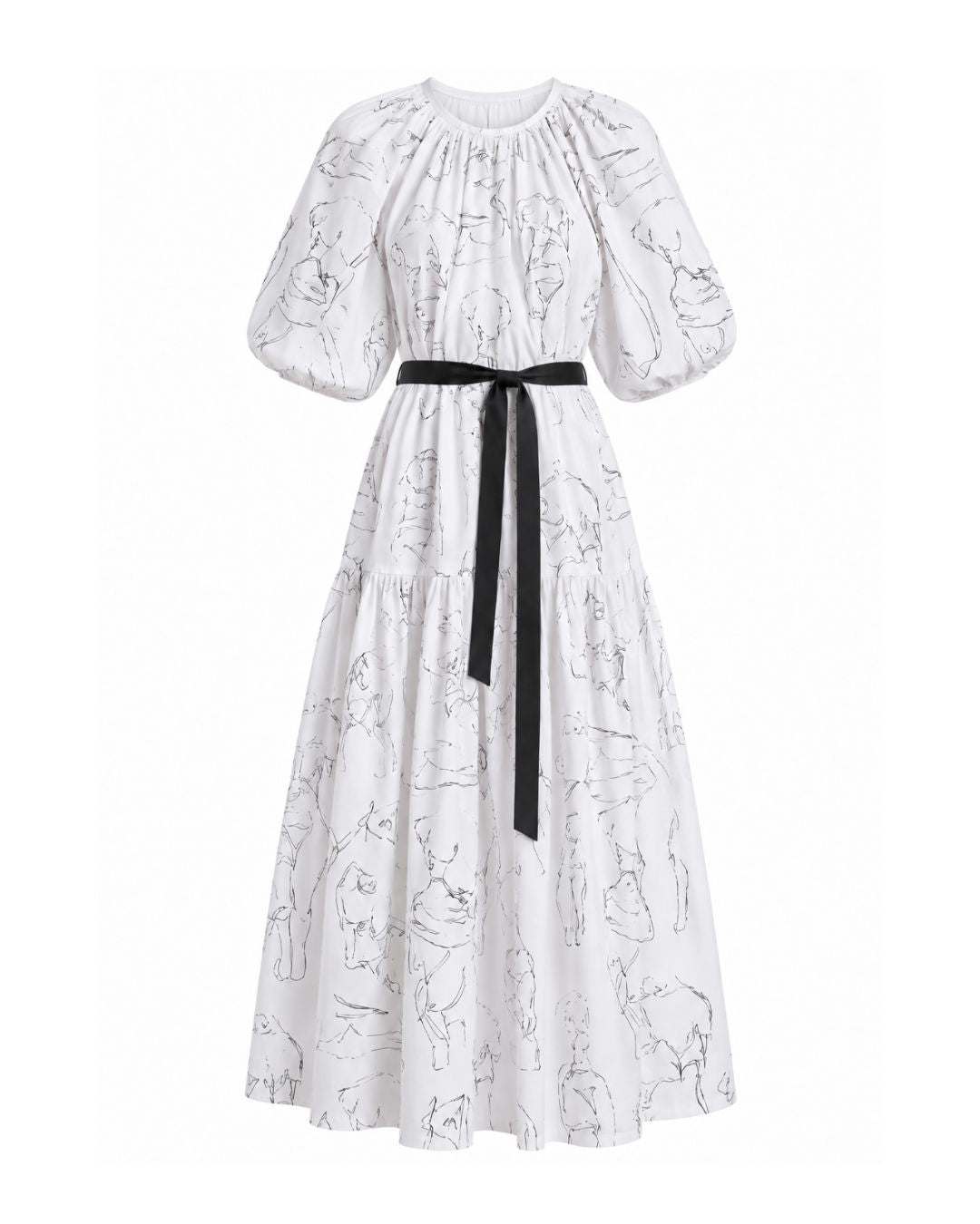 AIGAI MIDI DRESS