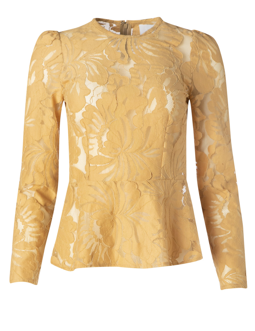 ARELIA LACE BLOUSE BRANDY