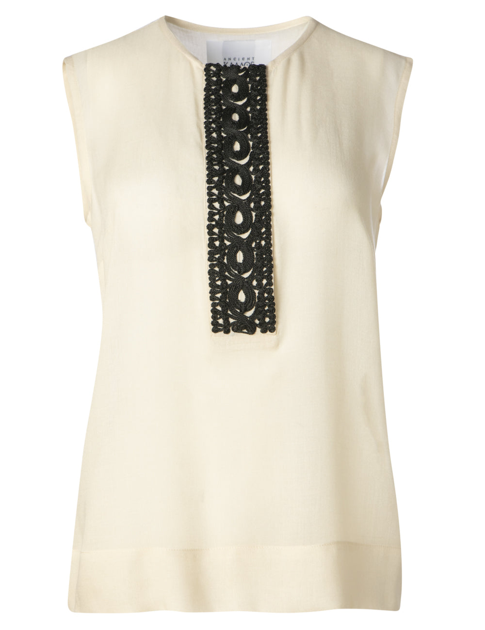 AMALIA WOOL TOP CREME