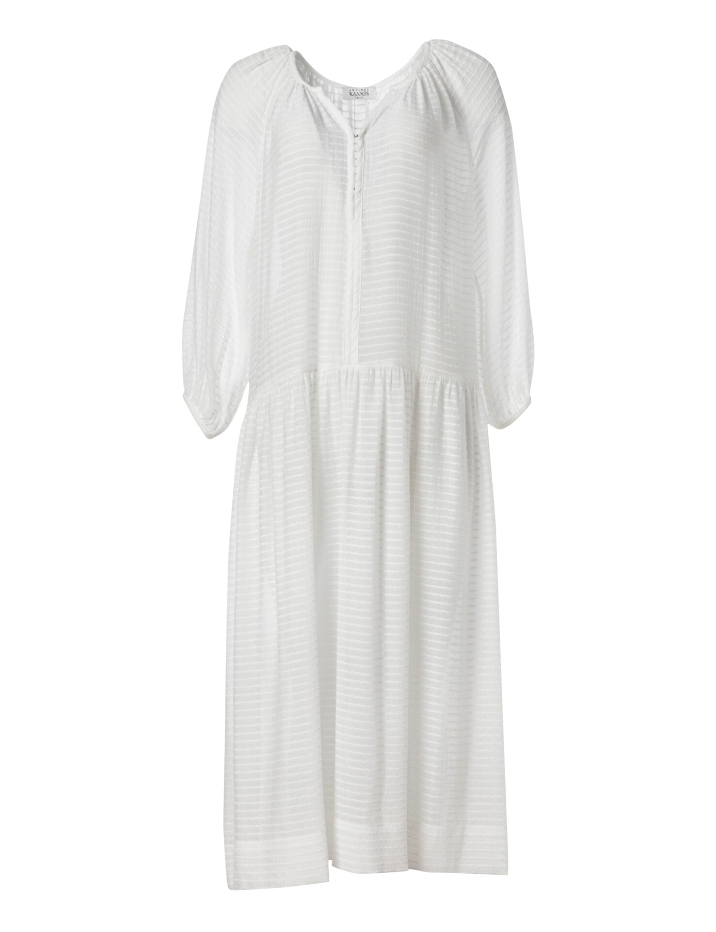 SANDRA LONG KAFTAN OFF WHITE