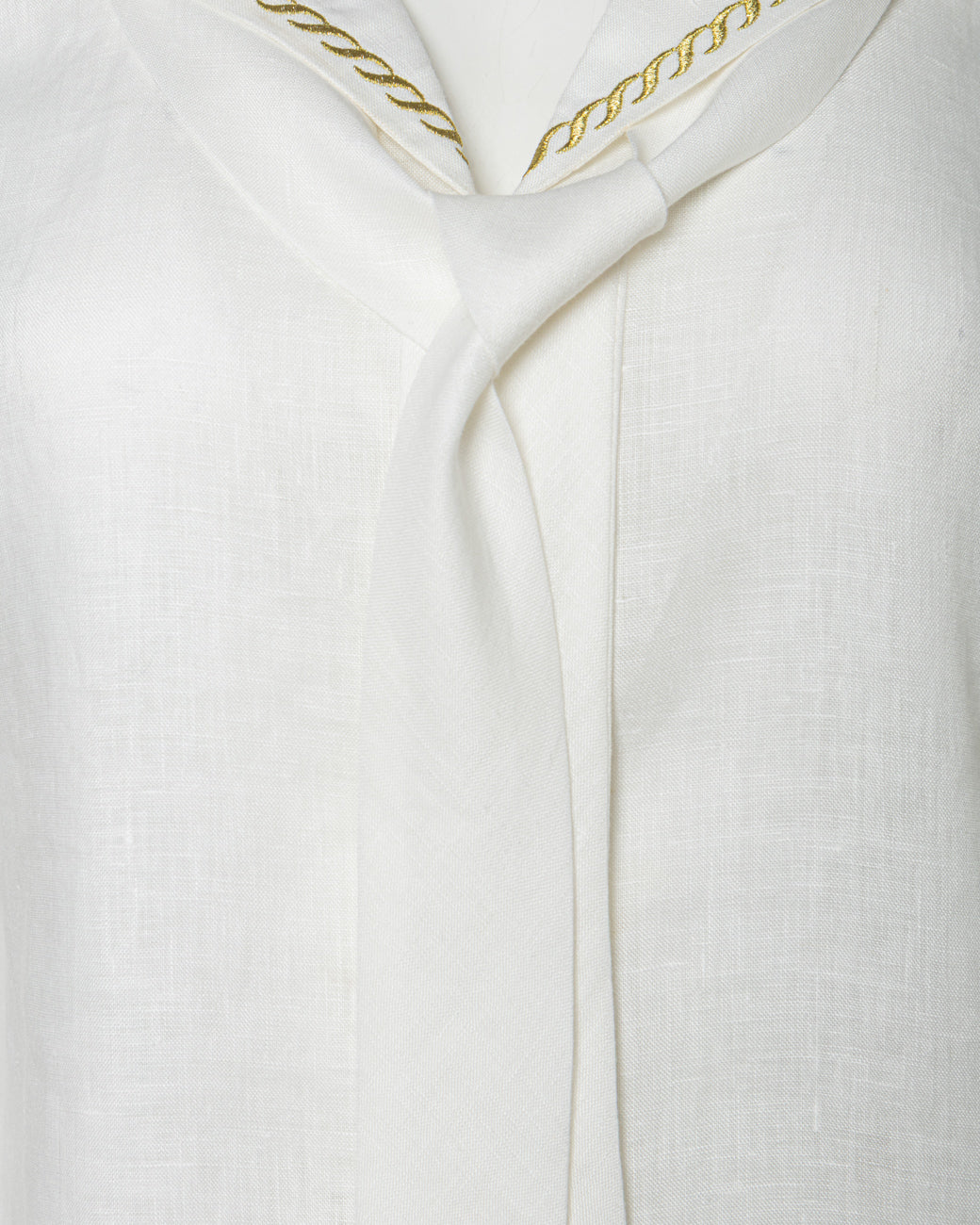 DESIS EMBROIDERED SAILOR TIE BLOUSE